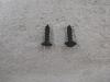 CONSOLE TRIM PLATE SCREWS 2 BLACK 